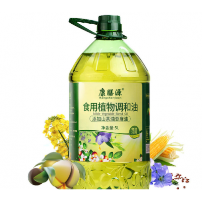 康膳源 山茶亚麻籽食用植物调和油 5L图3