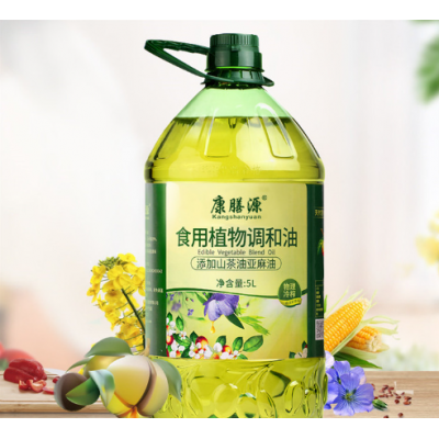 康膳源 山茶亚麻籽食用植物调和油 5L图4