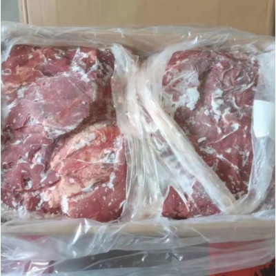 厂家直销冷冻货品批发零售新鲜牛肉冷冻品批发牛前50斤图2