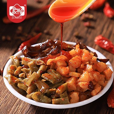 酸豆角萝卜木耳丝商用螺蛳粉配菜包螺狮粉小菜材料专用大包装 2件起批图2