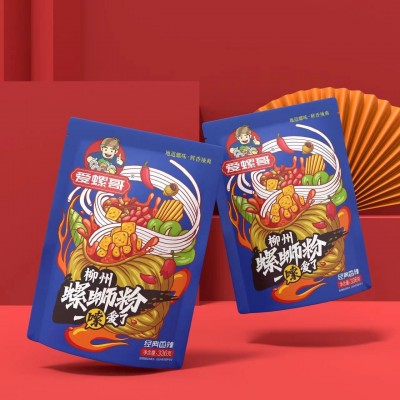 爱螺哥螺蛳粉礼盒装336g*6袋广西柳州正宗螺丝粉非自热螺狮粉批发 2箱起批图3