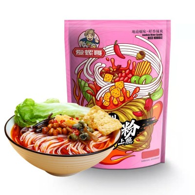 爱螺哥柳州螺蛳粉268g*3袋装正宗广西螺丝米粉速食酸辣螺狮粉批发 2件起批图5