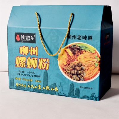 柳故乡螺蛳粉礼盒装 350g*10袋 广西柳州正宗螺丝粉 非酸辣粉包邮 2箱起批图3