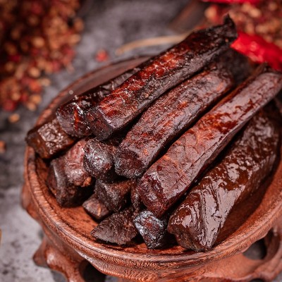包邮一件代发内蒙古特产风干手撕牛肉干小吃零食品500g散装牛小酷