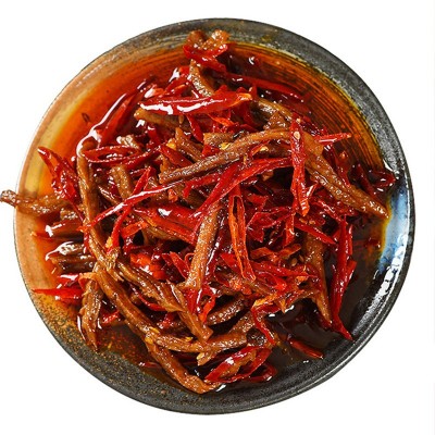 自贡香辣冷吃牛肉128g袋四川特产美食小吃卤味零食即食麻辣牛肉干图5