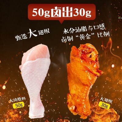 香辣小鸡腿奥尔良风味鸡翅跟 网红热销鸡肉小零食小吃批发OE M图4