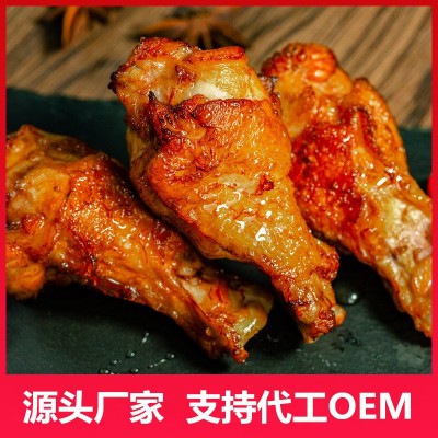 香辣小鸡腿奥尔良风味鸡翅跟 网红热销鸡肉小零食小吃批发OE M图5