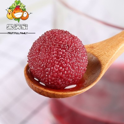 【果满家】2022年新鲜水果罐头杨梅罐头425g×5罐整箱代发图4