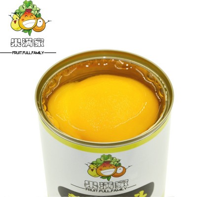 【果满家】新鲜糖水黄桃罐头425g/瓶装水果罐头源头厂家支持冠名图4