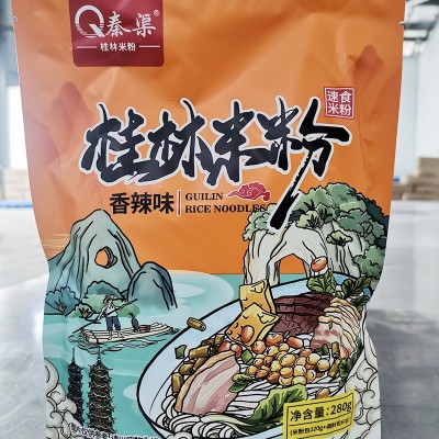 【厂家直供】 桂林米粉美味可口营养丰富桂林名小吃300克香辣味 3袋起批图4