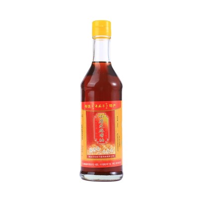 小磨香油450mlX4瓶装家用调汤凉拌调馅炒菜火锅小料餐饮芝麻油现图5