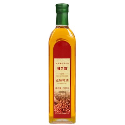 厂家直供低温冷榨亚麻油/胡麻油经典礼盒装多购优图4
