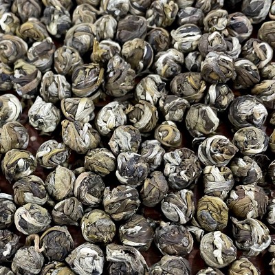 新茶 茉莉龙珠 广西横县茉莉花茶 浓香型花茶叶绣球散装批发图4