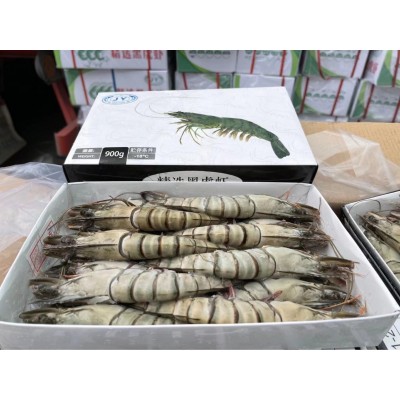 冷冻对虾 （黑虎虾 草虾）原装一件10盒 10条一盒 10件起发货