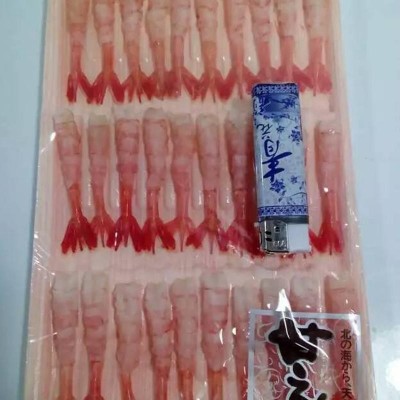 30尾/板 去头甜虾北极虾即食刺身虾寿司虾口感甜糯甜虾尾新鲜图3