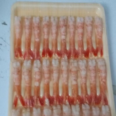 30尾/板 去头甜虾北极虾即食刺身虾寿司虾口感甜糯甜虾尾新鲜