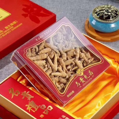 长白山西洋参礼盒 整枝西洋参 粒头花旗参净重250克装图2