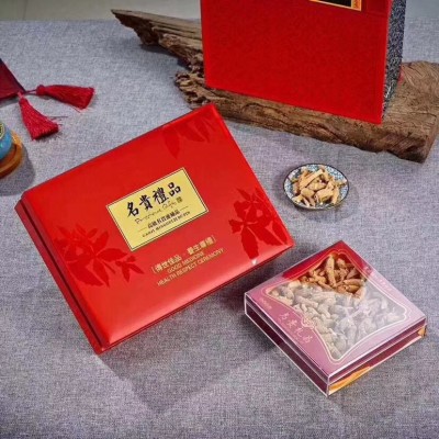 长白山西洋参礼盒 整枝西洋参 粒头花旗参净重250克装图5