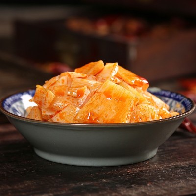 包邮 香与麻辣竹笋脆5kg 眉山榨菜笋子咸菜开味下饭菜酱腌菜图3
