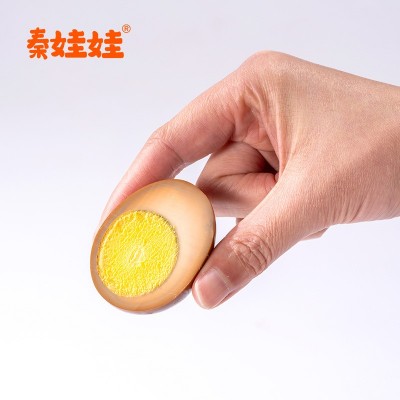 秦娃娃卤蛋带汁去壳五香卤鸡蛋10枚装商业即食卤味熟鸡蛋工厂批发图4