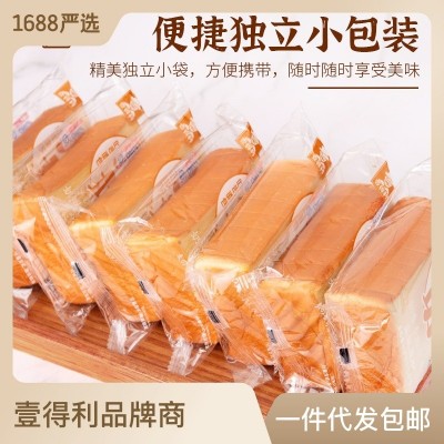 【整箱装】厚切吐司奶香面包提拉米苏营养早餐速食厂家零食 批发价