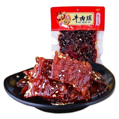 蓬江麻辣牛肉脯 重庆黔江特产牛肉干网 红休闲零食追剧小吃 牛肉片