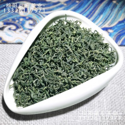 浓香松阳香茶2023新茶产地供应高山云雾日照炒青绿茶宾馆酒店批发