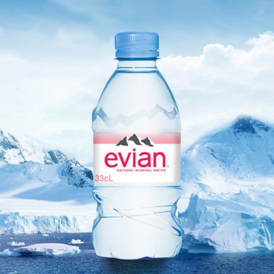 Evian依云法国天然矿泉水330ml*24瓶整箱装原装天然进口矿泉水图3