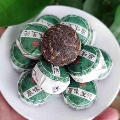 龙翠沱 普洱口味坨茶 陀茶沱茶 糯香普洱茶 生熟茶 糯米香茶 云南图3