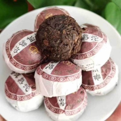 龙翠沱 普洱口味坨茶 陀茶沱茶 糯香普洱茶 生熟茶 糯米香茶 云南图4