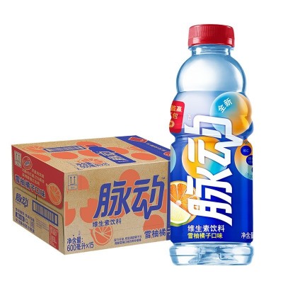 脉动600ml*15瓶整箱维生素饮料柠檬水蜜桃多口味 江浙沪皖包邮图4