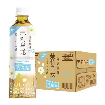 SUNTORY三得利茉莉橘皮乌龙茶无糖0脂500ml*15瓶/箱 江浙沪皖包邮图3