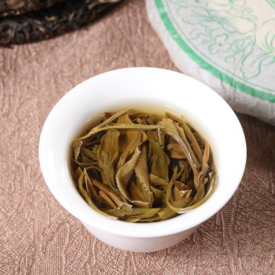茶叶批发普洱茶饼勐海冰岛古树茶2012年普洱茶 357克普洱生茶图2