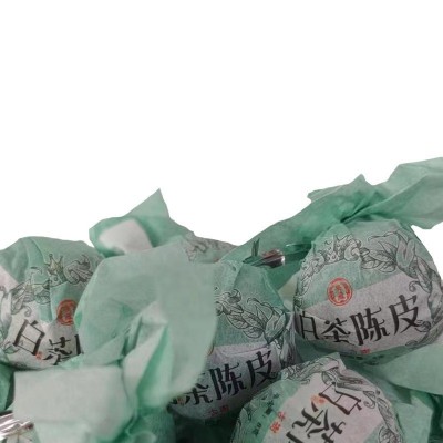 云南普洱熟茶新品系列之白茶陈皮龙珠简装厂家批发图5