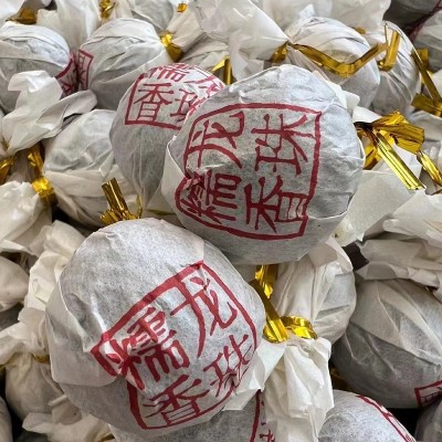 云南普洱熟茶精品宫廷级 糯香龙珠厂家批发图3