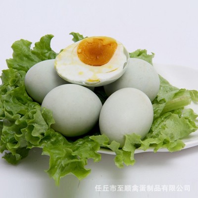 【至顺】咸鸭蛋 20枚 雄安特产 白洋淀咸鸭蛋烤鸭蛋皮蛋厂家图4