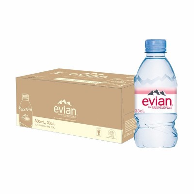 法国衣云矿泉水330ml24瓶整箱弱碱性水进口天然小瓶饮用水批发图5