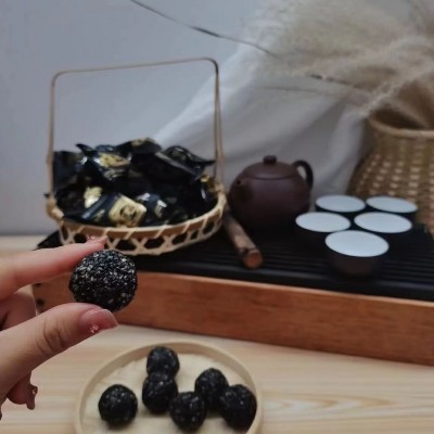 大量批发代发网红小零食黑芝麻丸纯手工独立包装无蔗糖代发多规格图4