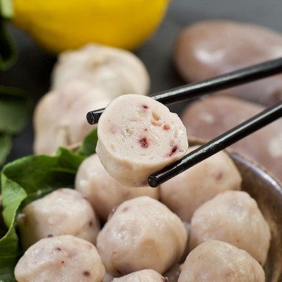 速冻章鱼丸500g新鲜丸子生鲜关东煮麻辣烫火锅食材厂家现货批发图2