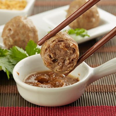 正宗手打潮汕牛肉丸批发牛筋丸火锅丸子麻辣烫火锅食材一件代发图4