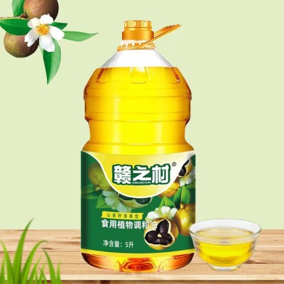葵花籽油玉米油山茶油食用植物调和油5L家用食用油厂家直发团购批图2