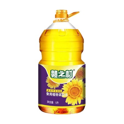 葵花籽油玉米油山茶油食用植物调和油5L家用食用油厂家直发团购批图5