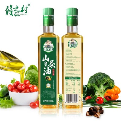 山茶油500*2瓶礼盒装 江西茶籽油食用油厂家直发福利采购礼品团购图2