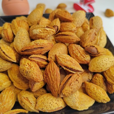 年货新疆巴旦木批发5kg/箱扁桃仁巴旦木原味坚果炒货零食大货供应图3