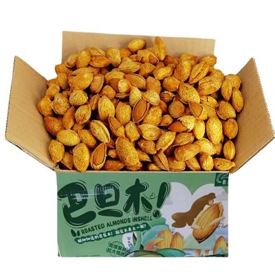 年货新疆巴旦木批发5kg/箱扁桃仁巴旦木原味坚果炒货零食大货供应图5