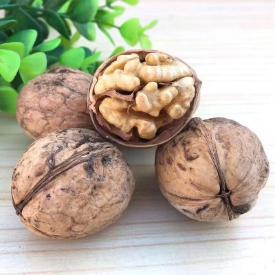 2022新核桃新疆185纸皮核桃手剥核桃坚果无漂白原味薄皮核桃散称图3
