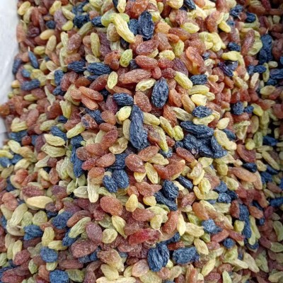 葡萄干新疆大个黑加仑 红提 绿籽无籽简装免洗三色四色葡萄干批发