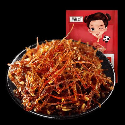 蜀道香灯影牛肉丝88g麻辣四川特产牛肉干休闲零食厂家直销批发图5