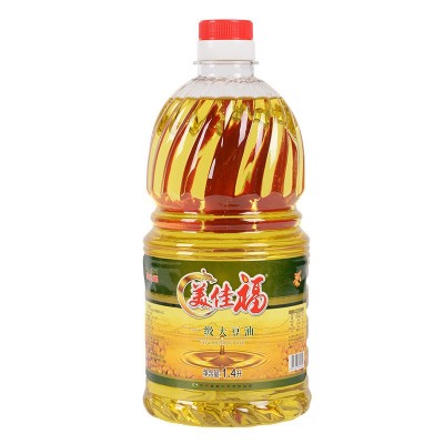 厂家批发一级大豆油1.4升/桶食用油植物大豆油家用商用现货供应