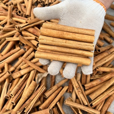 现货批发广西特产肉桂段去皮桂皮烟仔桂工艺品煮红酒烟桂调味香辛图3
